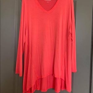 Soft Surroundings Pink Tunic - Size 1X - NWOT